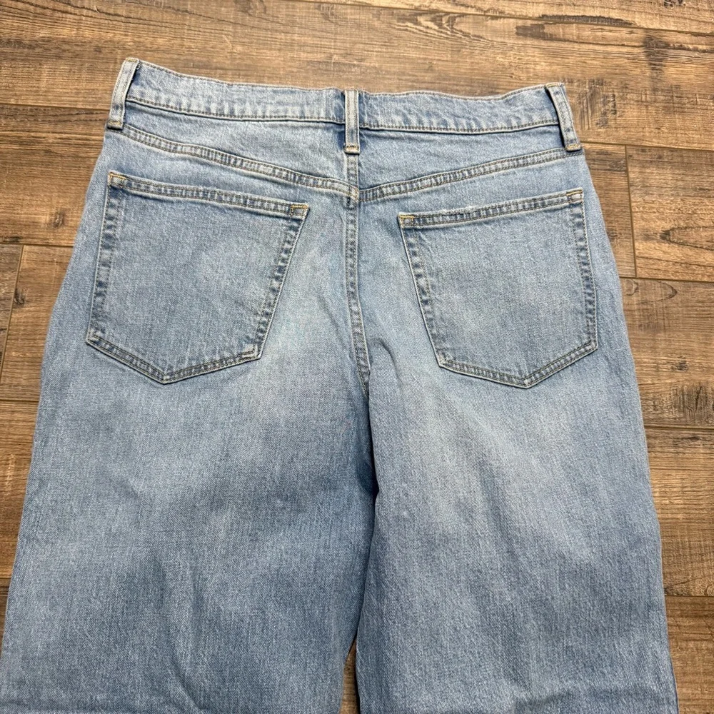 J. Crew High Rise Classic Vintage Light Blue Denim Jeans - Picture 7 of 12